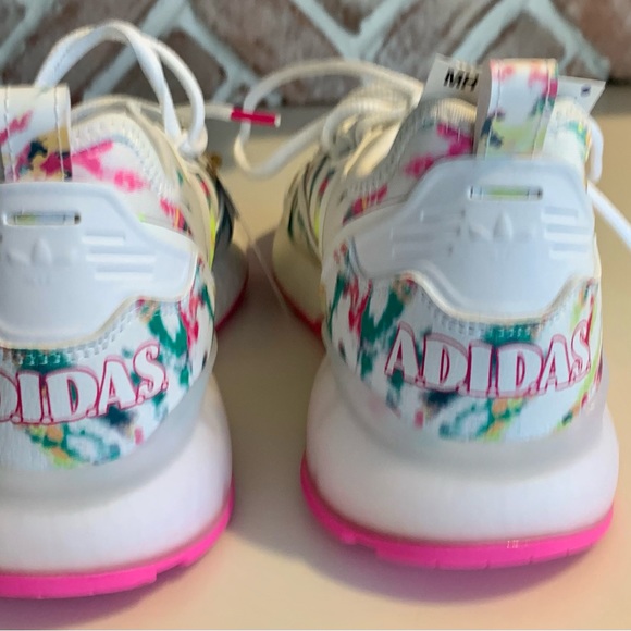adidas running sneakers ZX 2K BOOST 6.5 youth or 8 Women’s WATERCOLOR - Picture 4 of 6